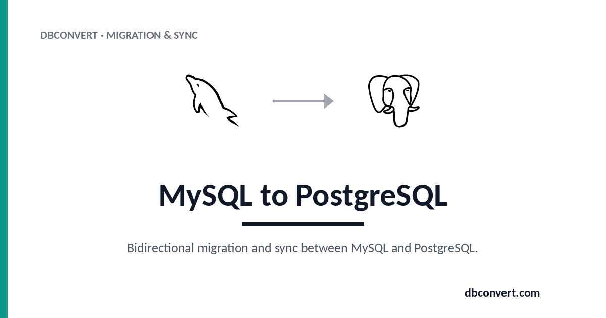 PostgreSQL migration